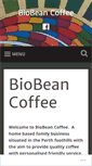 Mobile Screenshot of biobeancoffee.com.au